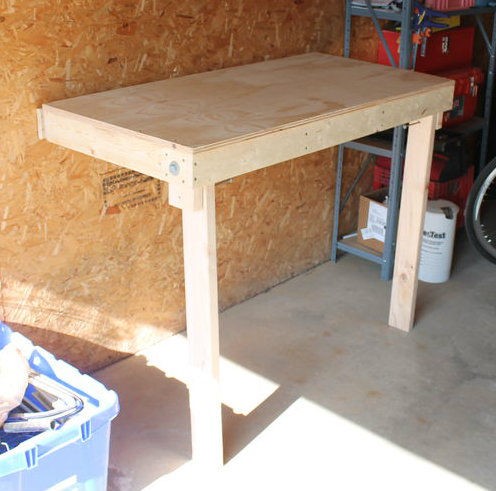 Easily Make A Fold Out Work Bench